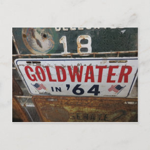Goldwater-Tag Postkarte