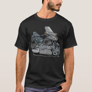 Goldwing Graues Fahrrad fährt brap T-Shirt