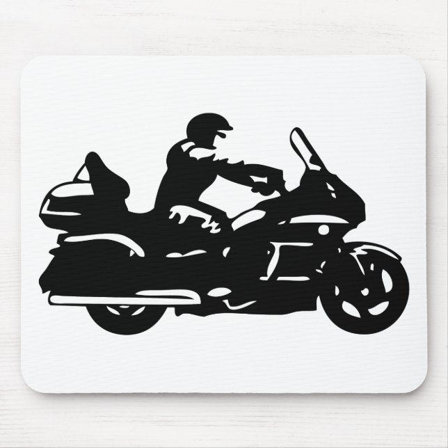 goldwing Radfahrermotorrad moto Mousepad (Vorne)