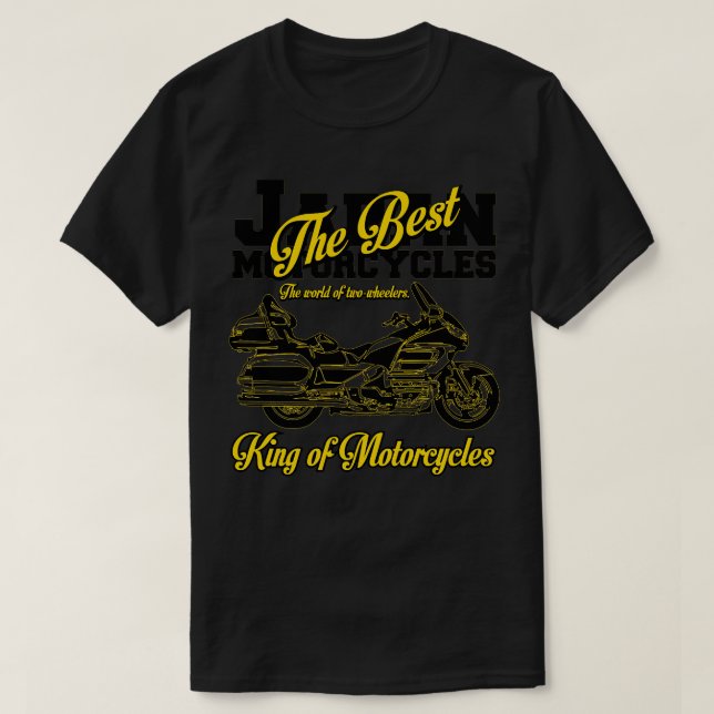 GOLDWINGS King of Motorcycle T-Shirt (Design vorne)
