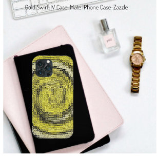 Goldwirbel IV Case-Mate iPhone Hülle