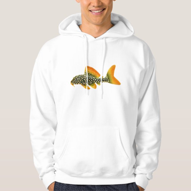 Goldy Sonnenschein Pleco Hoodie (Vorderseite)