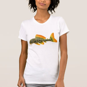 Goldy Sonnenschein Pleco Schaufel-Hals T-Shirt