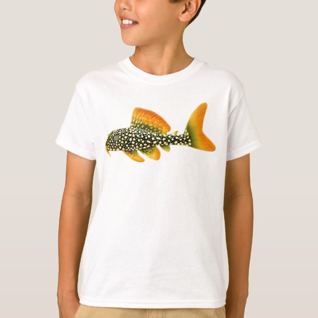 Goldy Sonnenschein Pleco scherzt T - Shirt (Vorderseite)