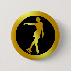 GOLDzahl SKATER Button