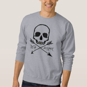 Goldzahn-Schädelversion 1 Sweatshirt