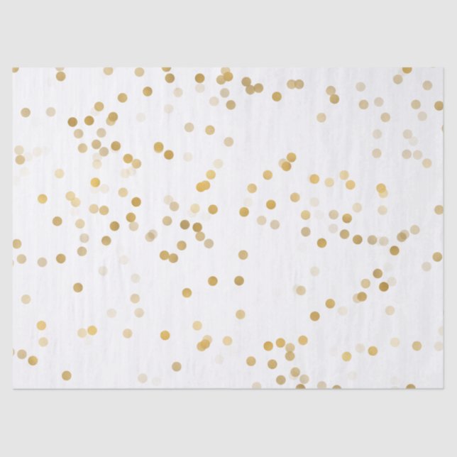 GoldzauberConfetti Seidenpapier (Vorderseite)