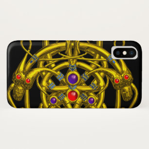 GOLDZELLTISCHE KNOTEN MIT ZWEI DRACHEN Case-Mate iPhone HÜLLE