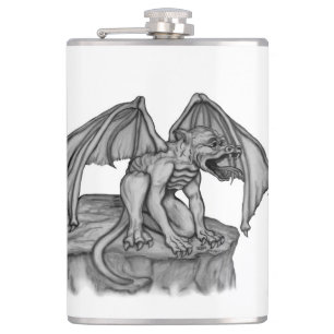 Golem Gargoyle Flachmann