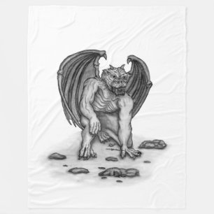 Golem Gargoyle Fleecedecke
