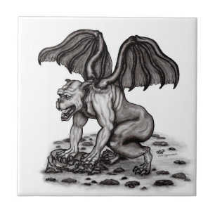 Golem Gargoyle Fliese