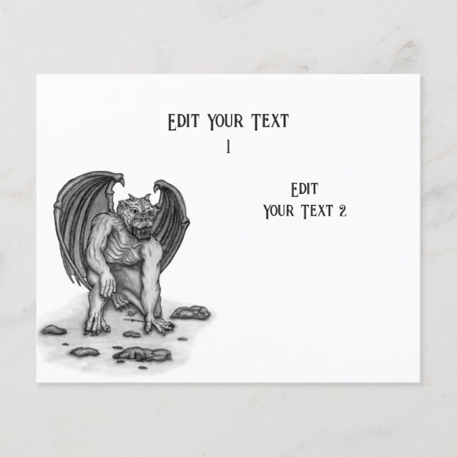 Golem Gargoyle Flyer (Vorne)