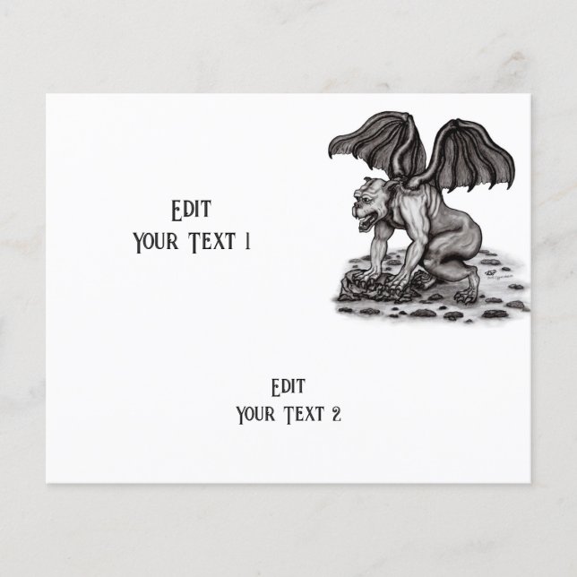 Golem Gargoyle Flyer (Vorne)