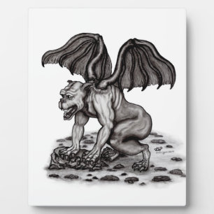 Golem Gargoyle Fotoplatte