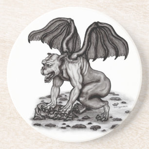 Golem Gargoyle Getränkeuntersetzer