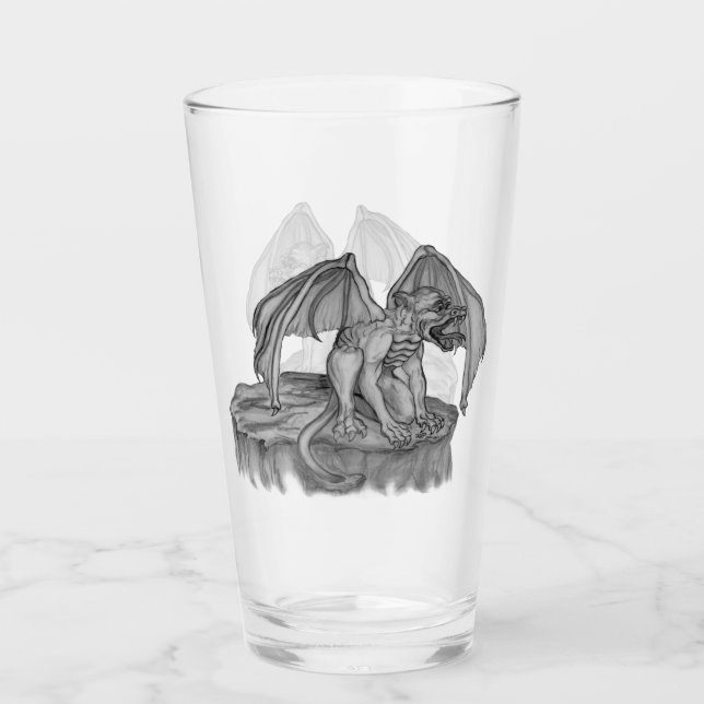 Golem Gargoyle Glas (Vorderseite)