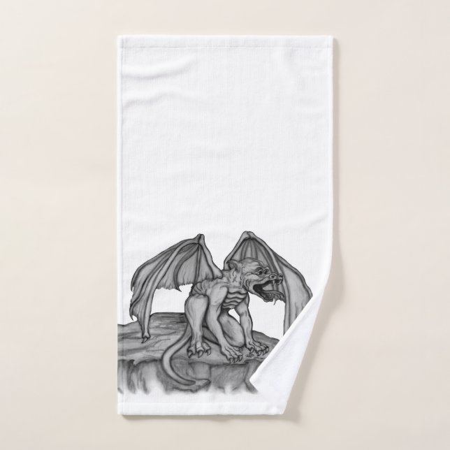 Golem Gargoyle Handtuch (Handtuch)