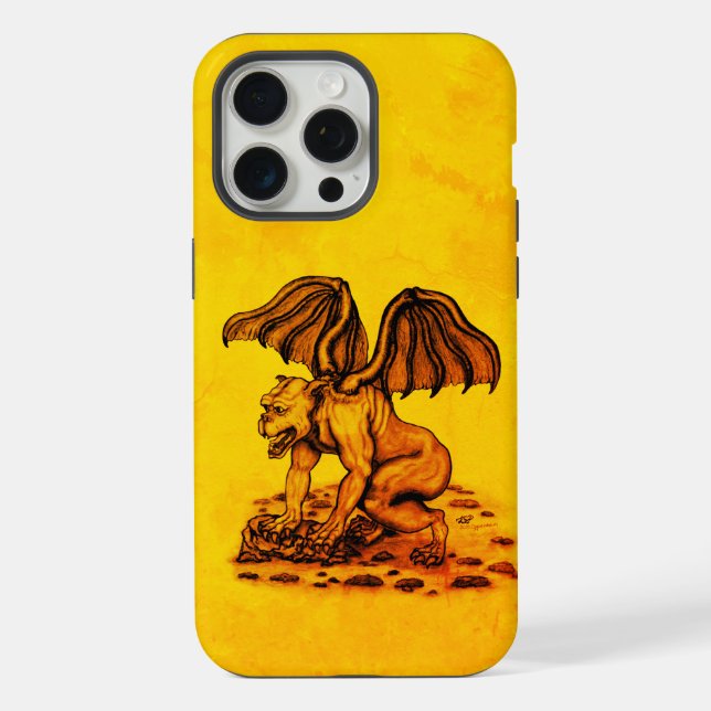 Golem Gargoyle iPhone Hülle (Rückseite)