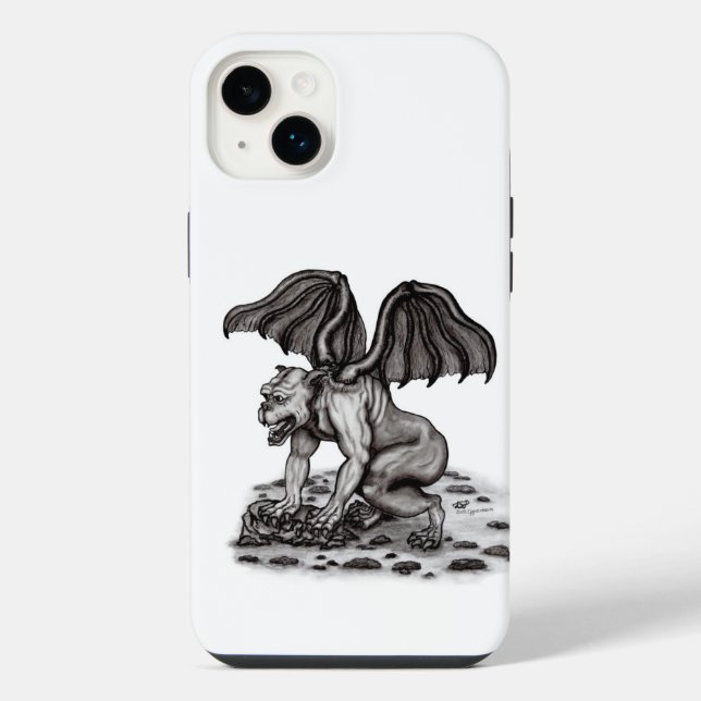 Golem Gargoyle iPhone Hülle (Rückseite)