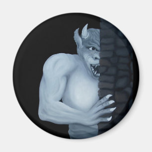 Golem - Gargoyle Magnet