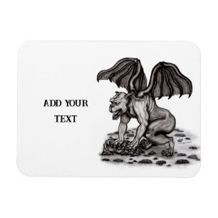 Golem Gargoyle Magnet