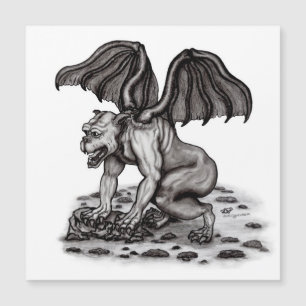 Golem Gargoyle Magnetkarte