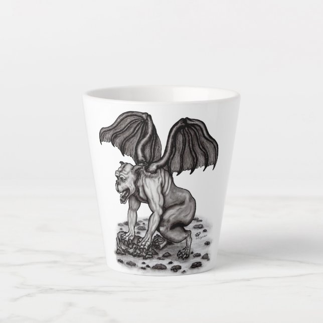 Golem Gargoyle Milchtasse (Vorderseite)