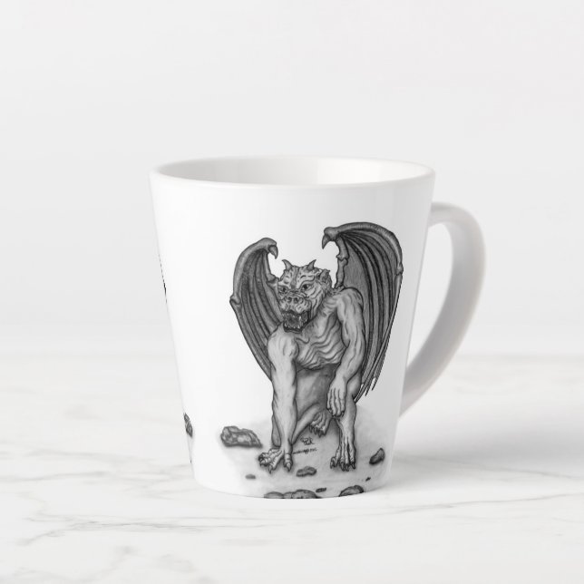 Golem Gargoyle Milchtasse (Rechte Ecke)