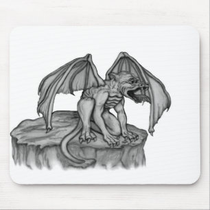 Golem Gargoyle Mousepad