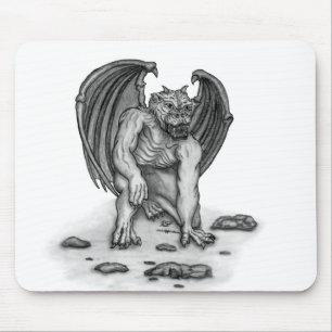 Golem Gargoyle Mousepad