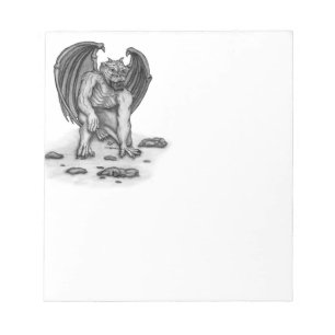 Golem Gargoyle Notizblock