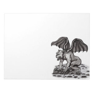 Golem Gargoyle Notizblock