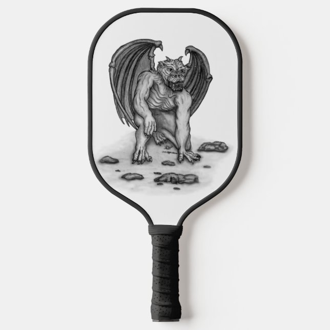 Golem Gargoyle Pickleball Schläger (Vorderseite)