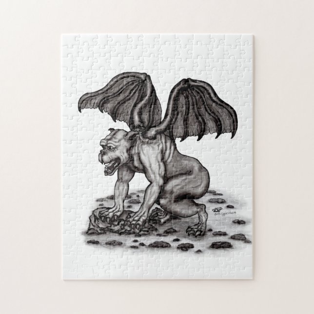 Golem Gargoyle Puzzle (Vertikal)