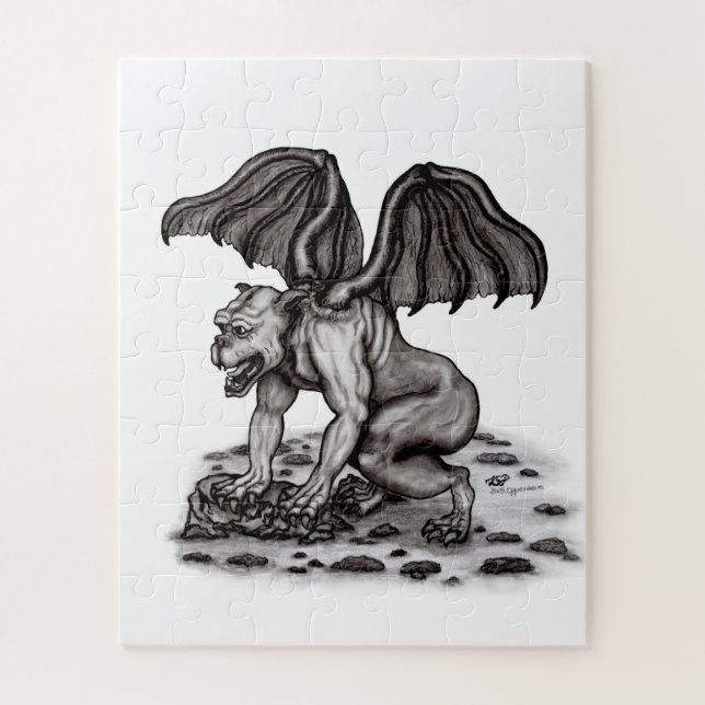 Golem Gargoyle Puzzle (Vertikal)