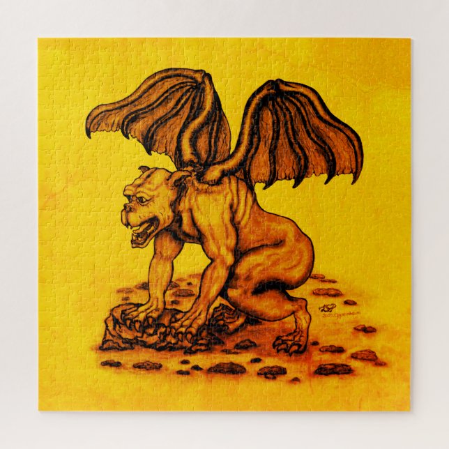 Golem Gargoyle Puzzle (Vertikal)