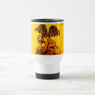 Golem Gargoyle Reisebecher