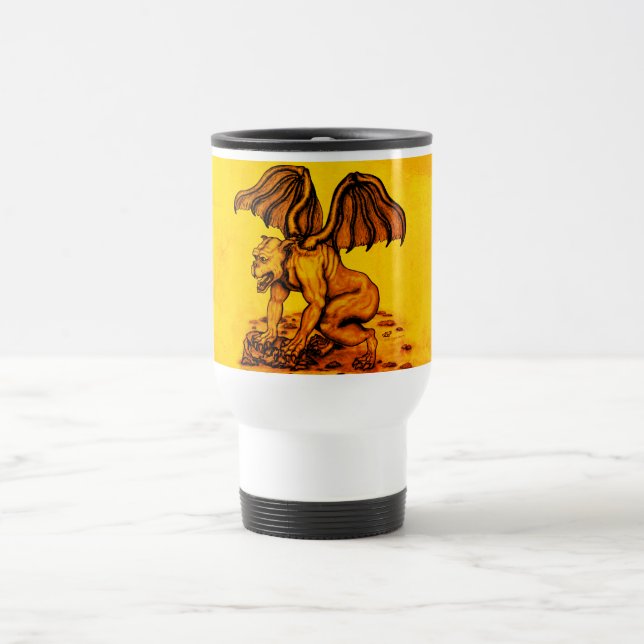 Golem Gargoyle Reisebecher (Mittel)