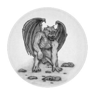 Golem Gargoyle Schneidebrett