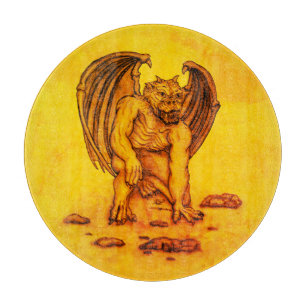 Golem Gargoyle Schneidebrett