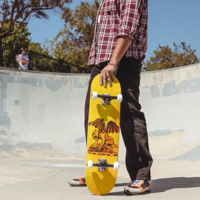 Golem Gargoyle Skateboard (Außenbereich 2)