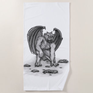 Golem Gargoyle Strandtuch