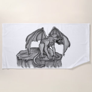 Golem Gargoyle Strandtuch