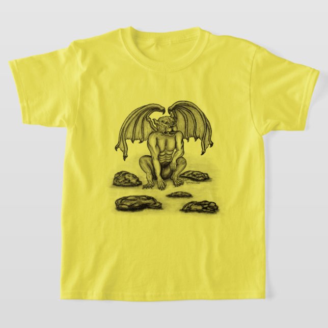 Golem Gargoyle T-Shirt (Ablage )