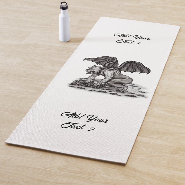 Golem Gargoyle Yogamatte (Beispiel)