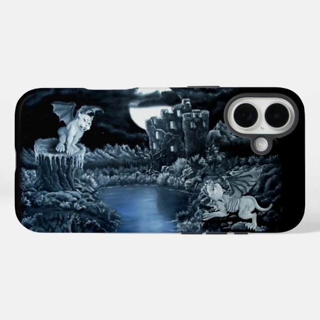 Golem vs Dolem District Fight Case-Mate iPhone Hülle (Rückseite (Horizontal))