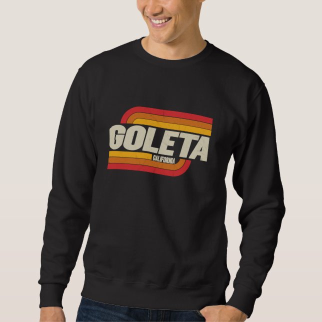 Goleta CA Vintag Souvenir Sweatshirt (Vorderseite)