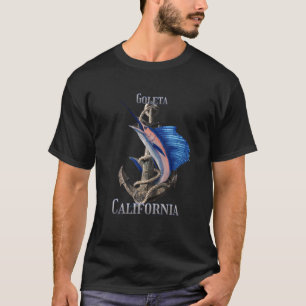 Goleta California Schwertfisch Marlin Ocean Fische T-Shirt