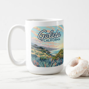 Goleta Kalifornien Santa Barbara Isla Vista Vintag Kaffeetasse