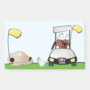 Golf - 10" x 6" Post-it® Notes Post-it Klebezettel